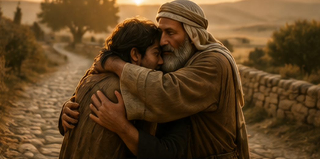 Jesus as a shepherd