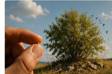 Mustard seed and bush